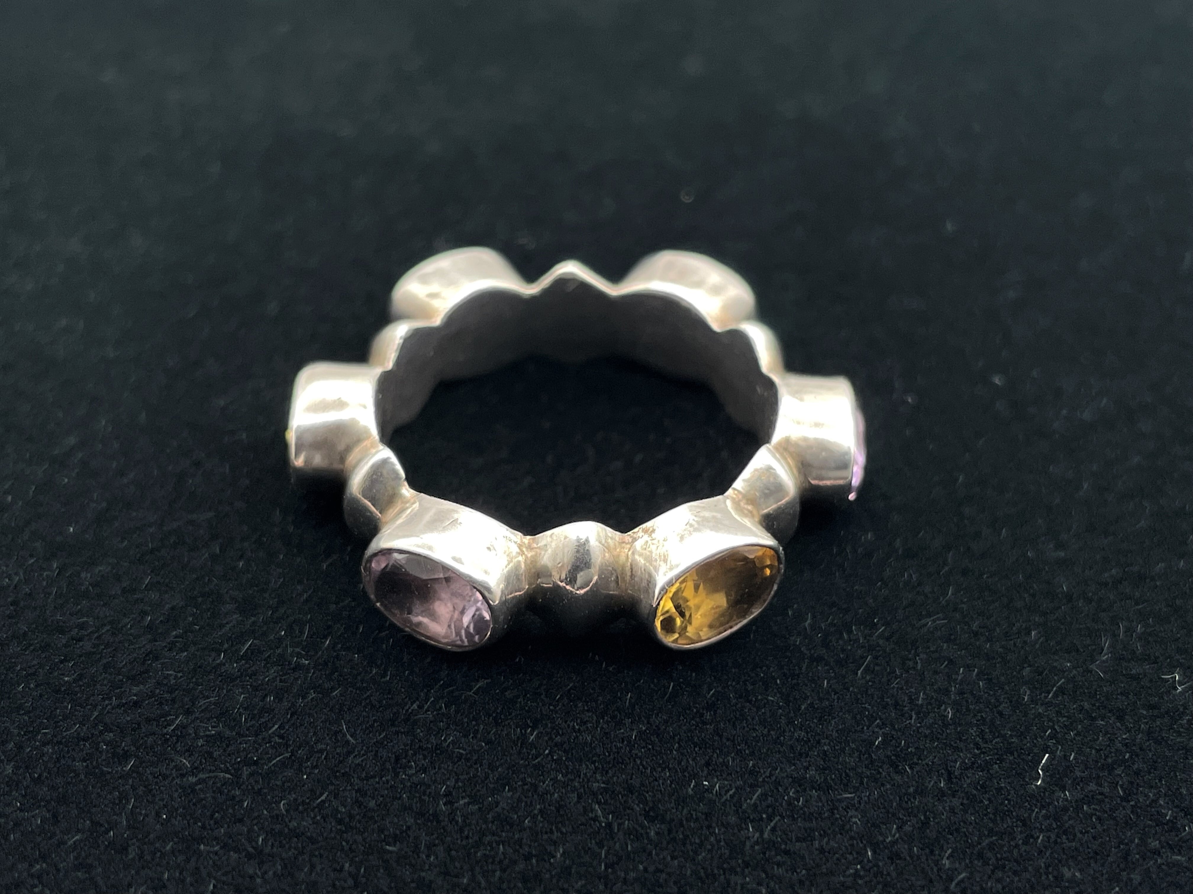 シルバーリング925（アメジスト・シトリン） | DantaliaN