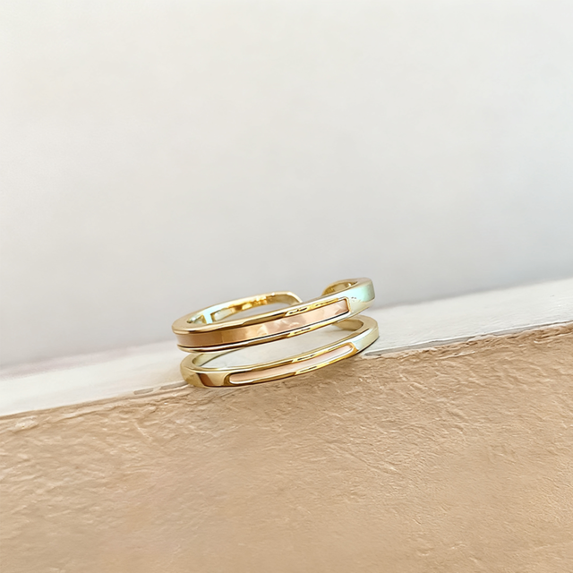 ZJ金貝のリング ２点セット