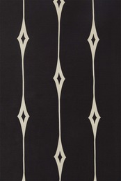 SILK PRINT SCARF - Print Scarf ：Black｜オリジナル柄／90cm角／シルク100  ￼