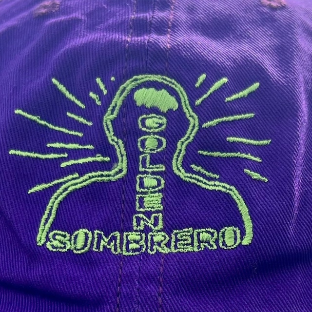 Golden Sombrero Logo CAP Purple