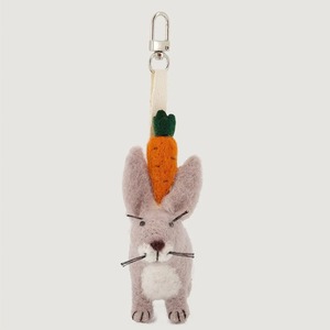 MAISON LABICHE　RABBIT CHARM　GREY