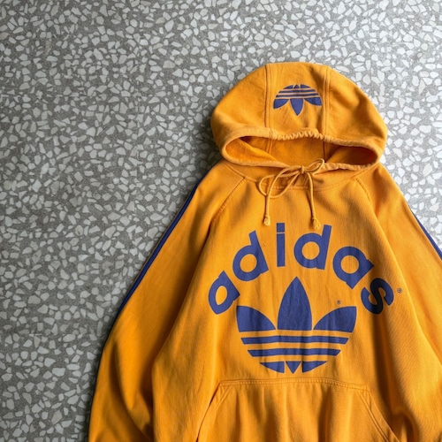 adidas / 80's - logo hoodie size M