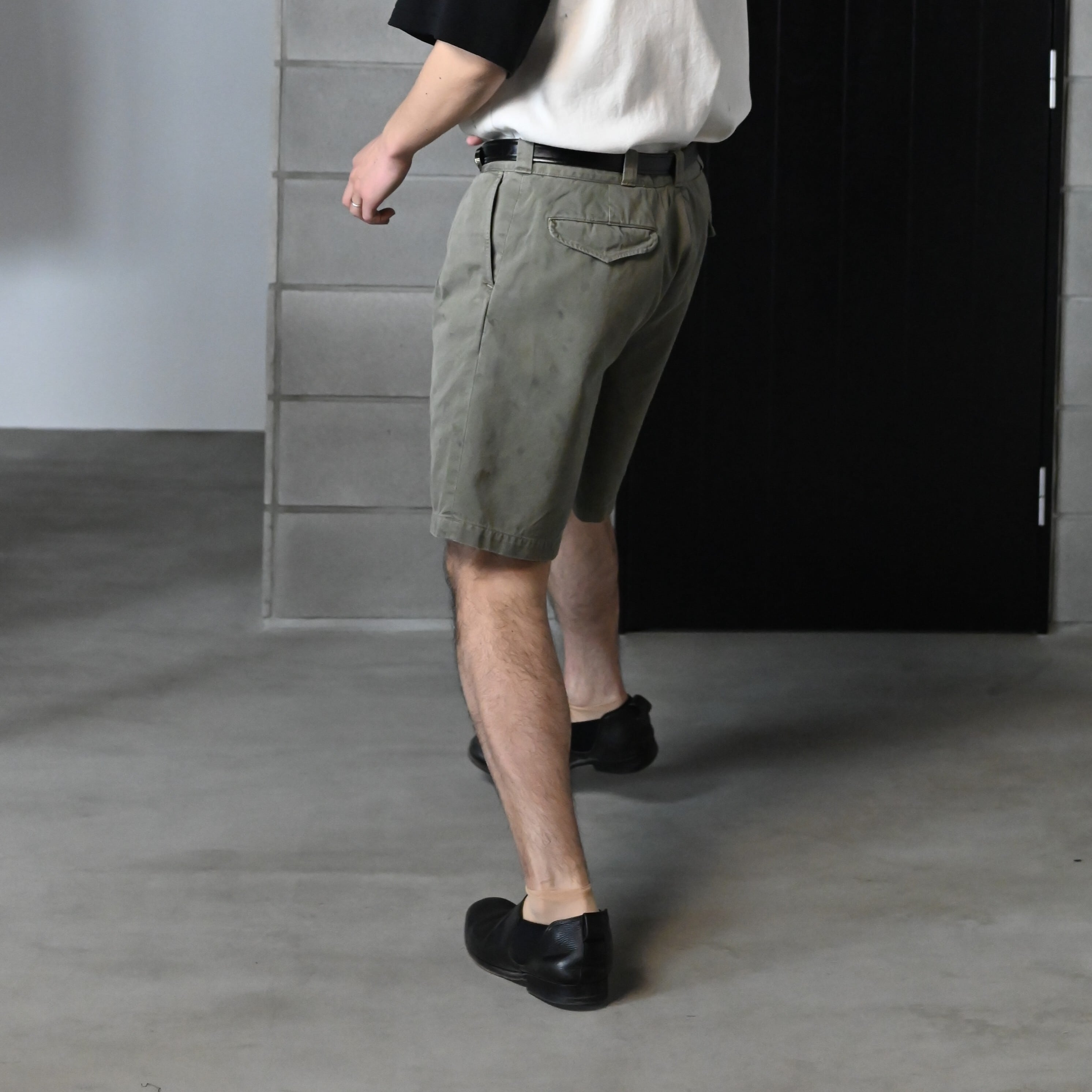 BOWWOW / US ARMY CHINO SHORTS AGED | GANKO