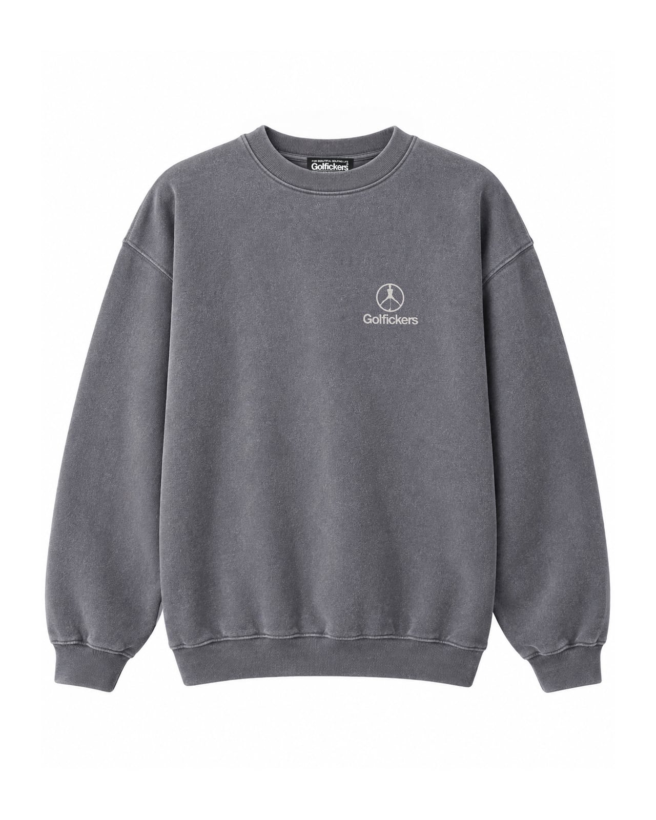 HOLE 721] フェードウォッシュ・スウェット -Gray- ☆予約商品