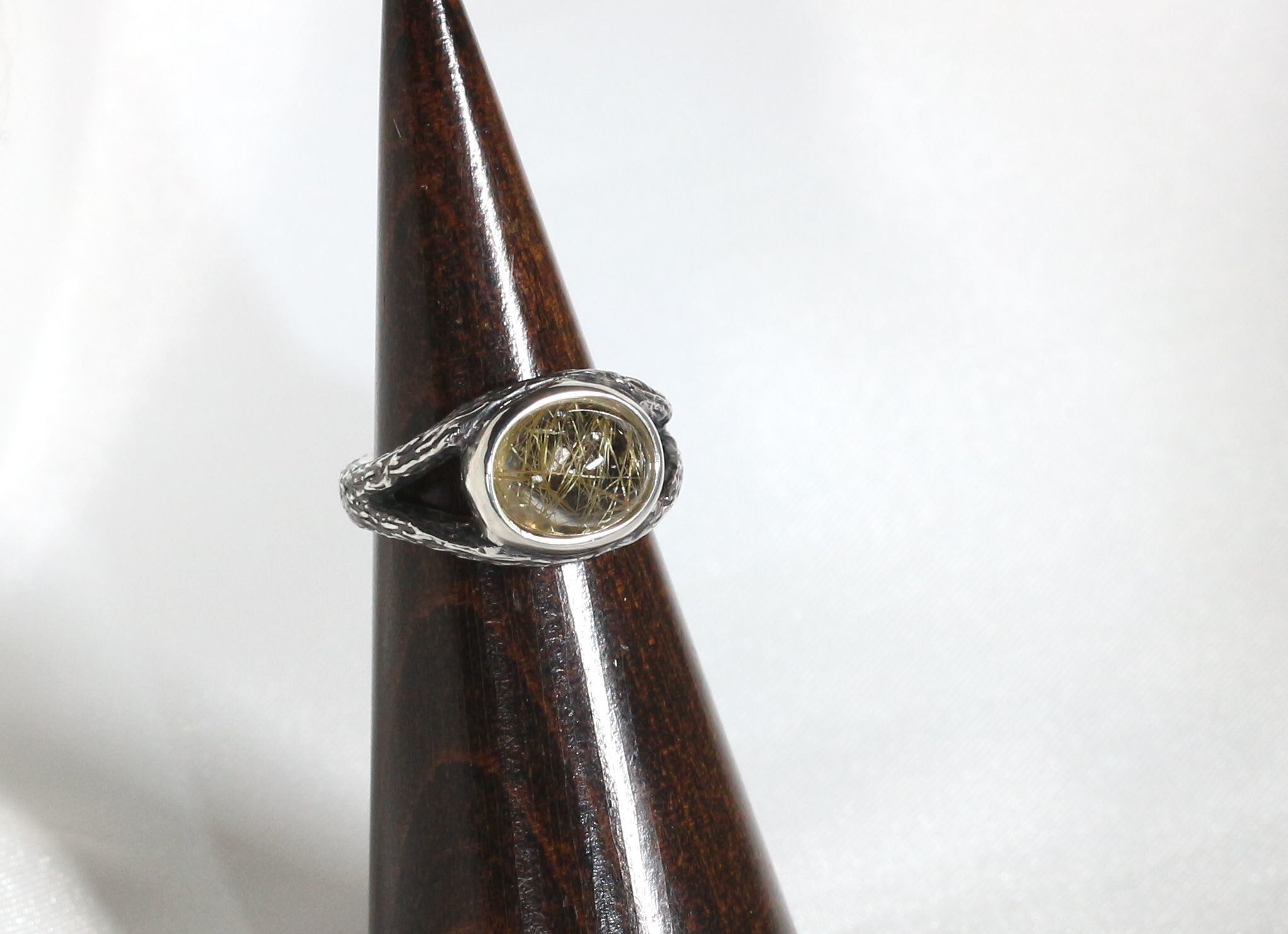 ルチルクォーツリング 2.56ct | Atelier Ozaki