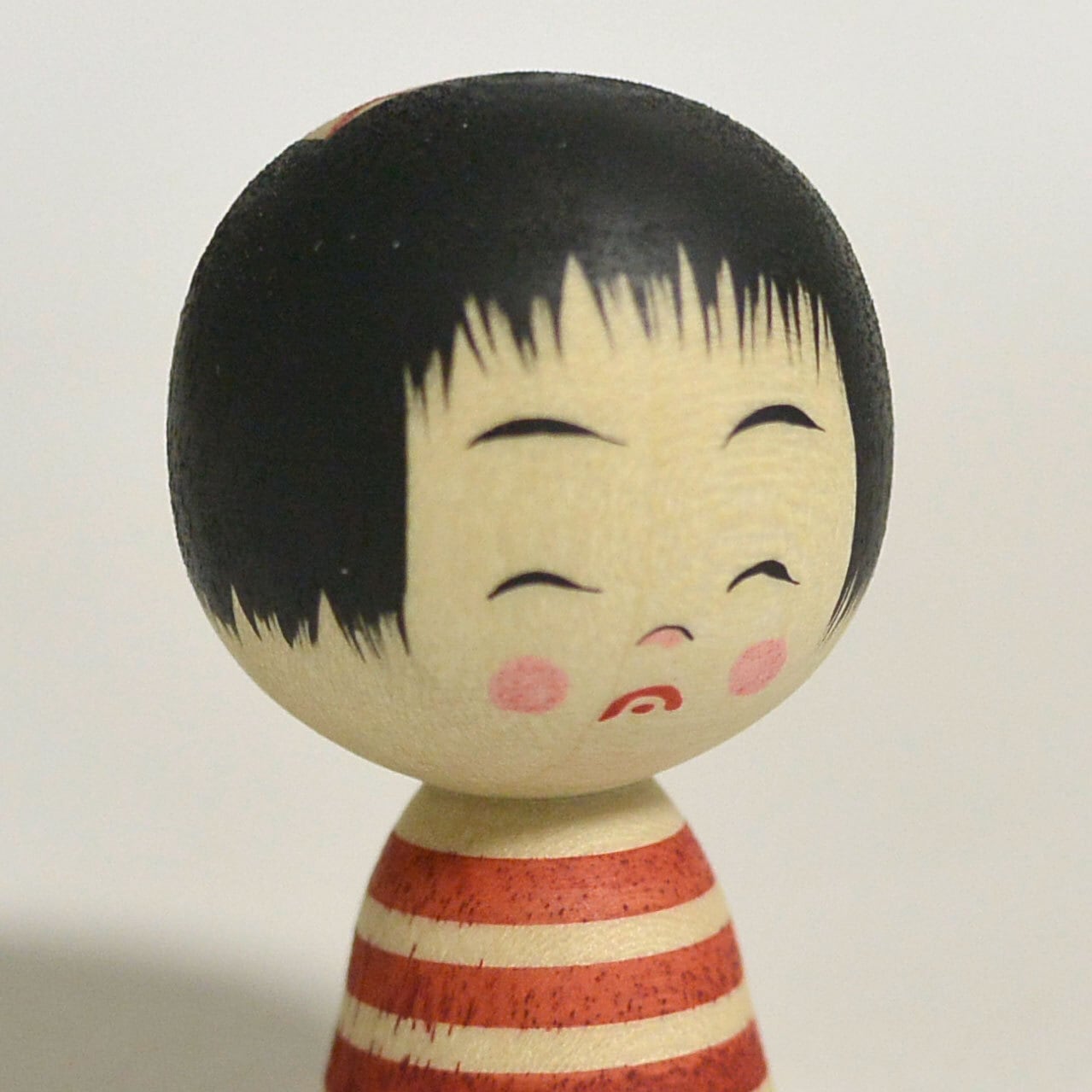 小寸こけし（ミニこけし） 約1寸 約3.5cm 鈴木明 工人（作並系）#2273