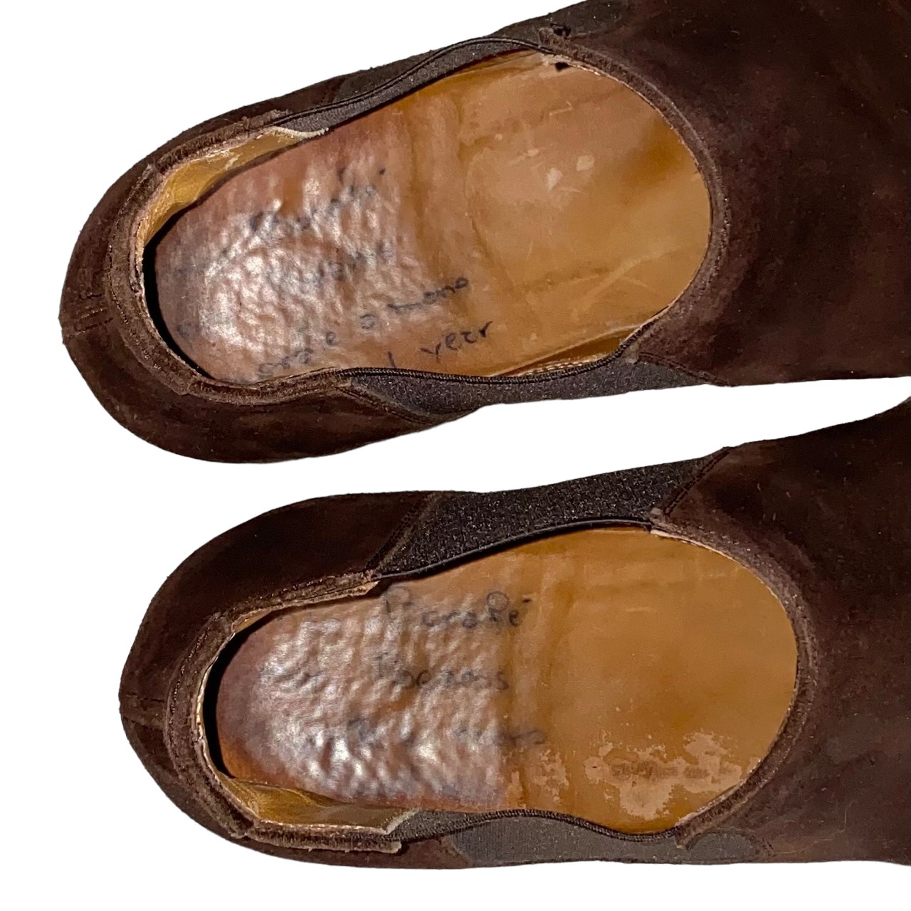 ENZO BONAFE brown suede boots “CARY GRANT”