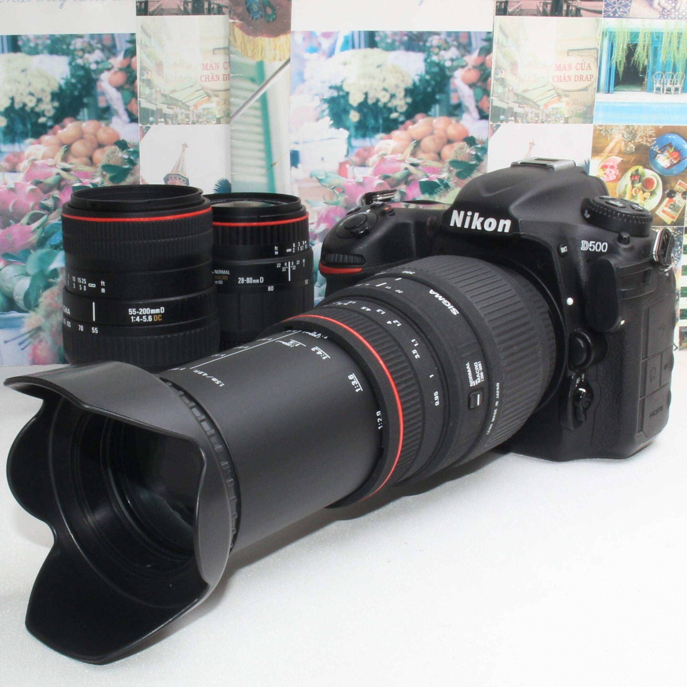 ❤️予備バッテリー付き❤️Nikon D500 超望遠 トリプルレンズセット 