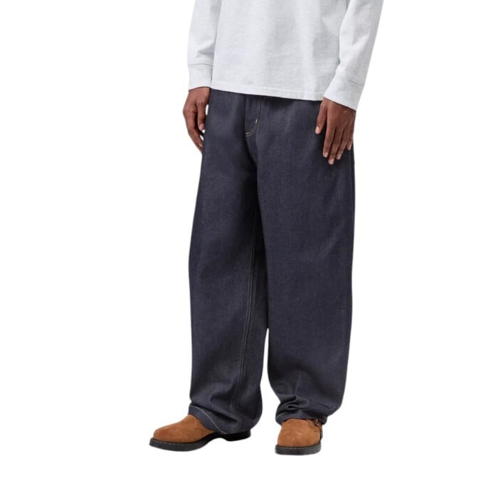 CARHARTT (ｶｰﾊｰﾄ) - BRANDON PANT (ﾌﾞﾗﾝﾄﾞﾝﾊﾟﾝﾂ) Blue(rigid) I035893