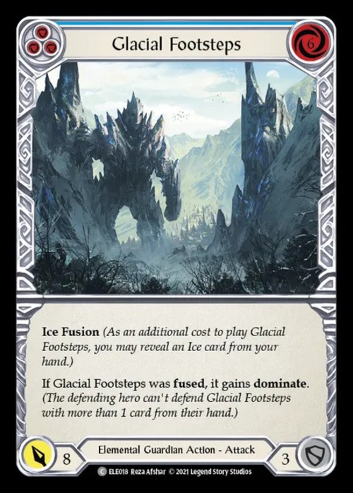 ELE018【1st】【Elemental Guardian】Glacial Footsteps 画像