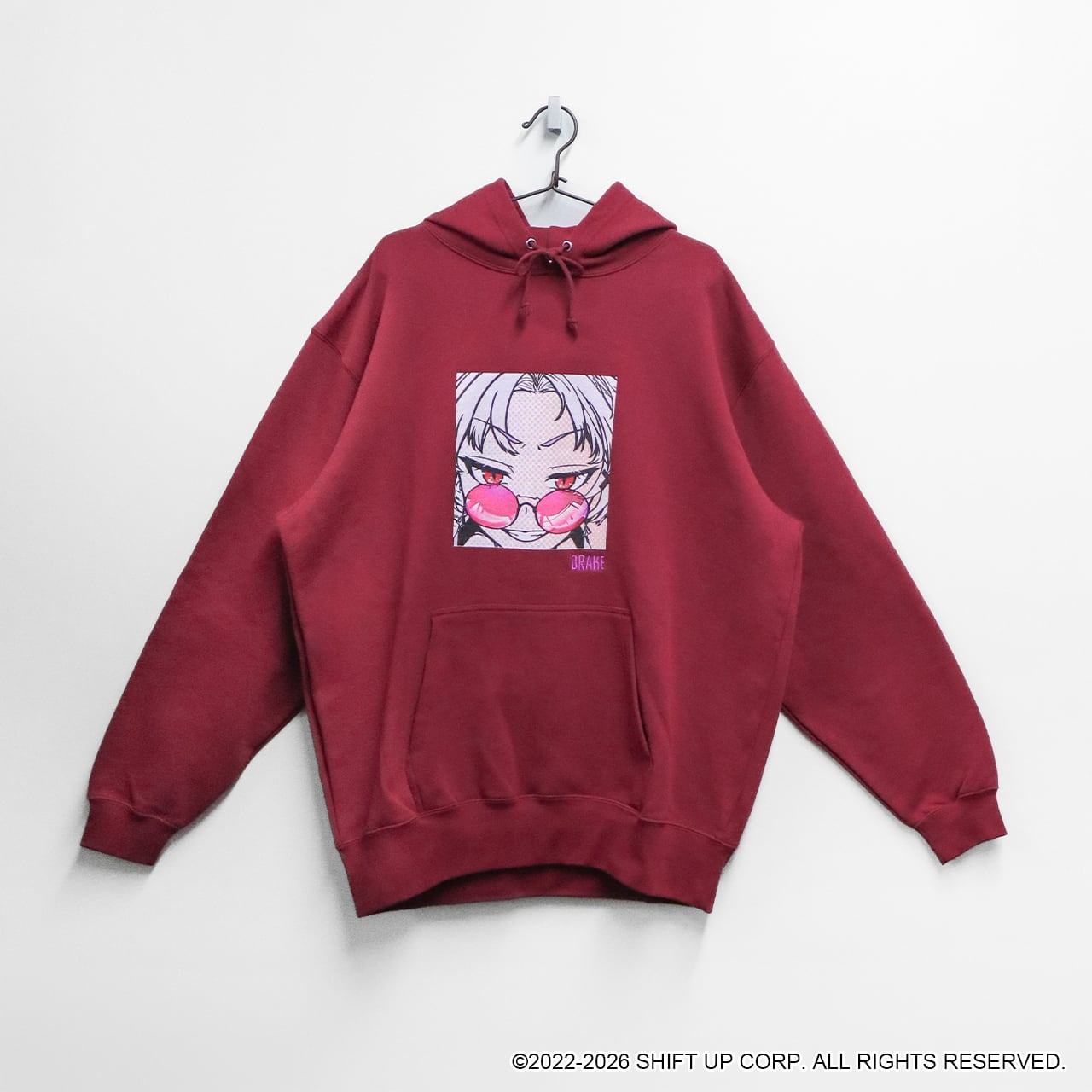 ストア限定】勝利の女神：NIKKE パーカー ドレイク（ボルドー）L/XL
