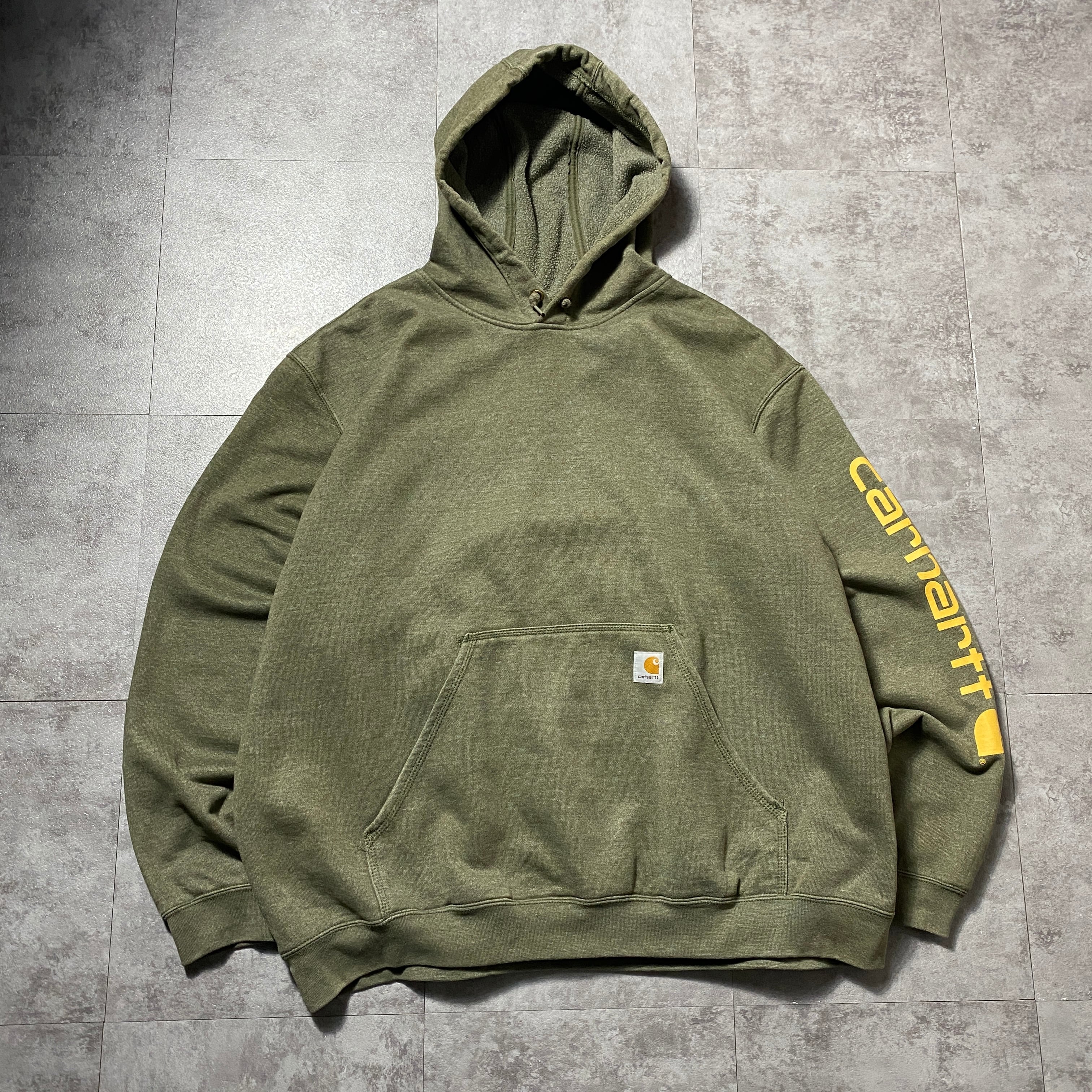 カーハート スウェット トレーナー カーキ Carhartt カーハート