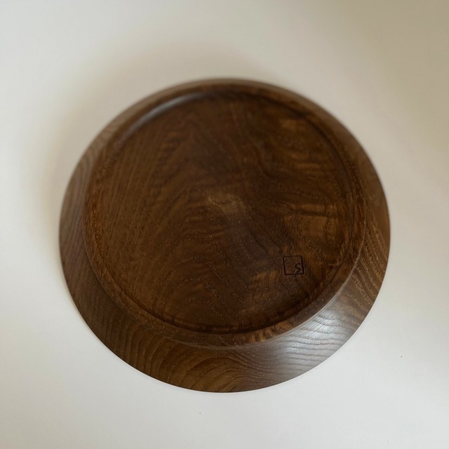 クリのリム皿（18cm）c 佐藤辰徳