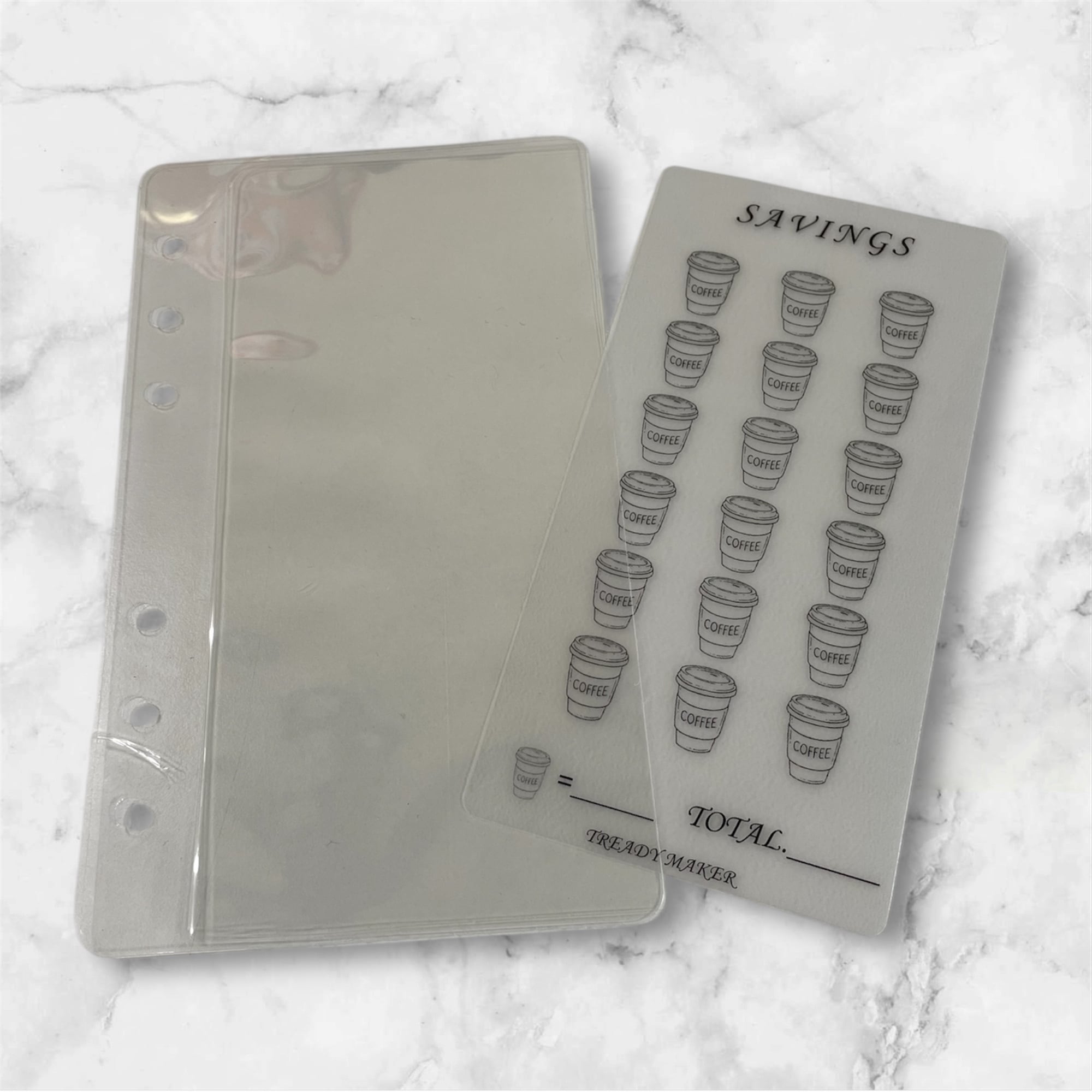 くまパズル】リフィル貯金 バインダー saving A6 | TREADY MAKER