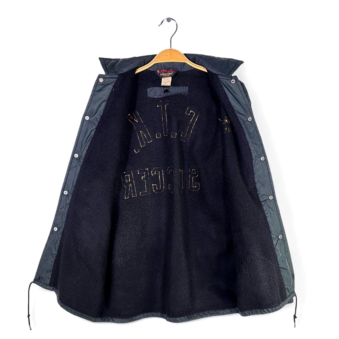 70s ヴィンテージ コーチジャケット チェーンステッチ USA製 バス釣り 70s PLA-JAC USA製 ヴィンテージコーチジャケット チェーン