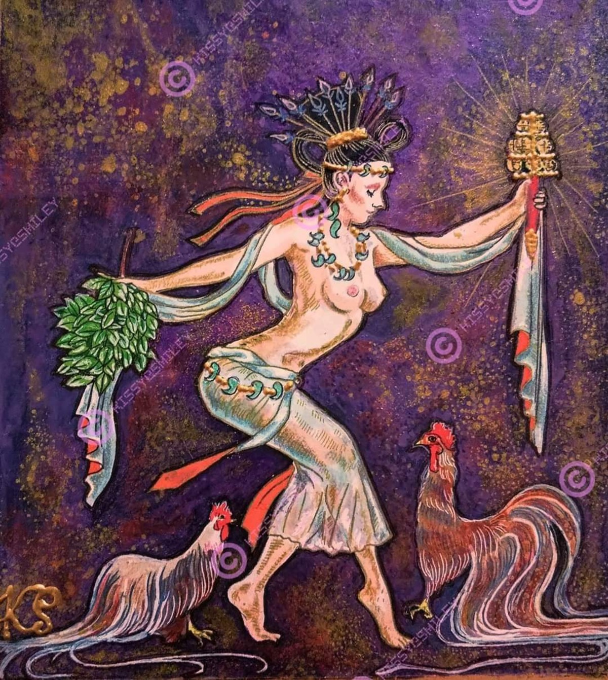 アメノウズメ レプリカ Kissy Smiley