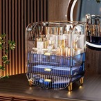 メイクボックス コスメボックス 透明カバー付き 化粧品収納ボックス 大容量 化粧品 収納 メイクケース 引き出し 化粧品入れ 多機能 コスメ アクセサリー ジュエリー 黄色 緑 青 イエロー グリーン ブルー