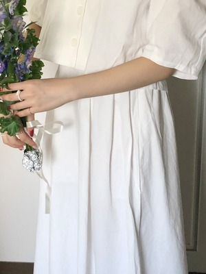 mature skirt(white/khaki/beige)