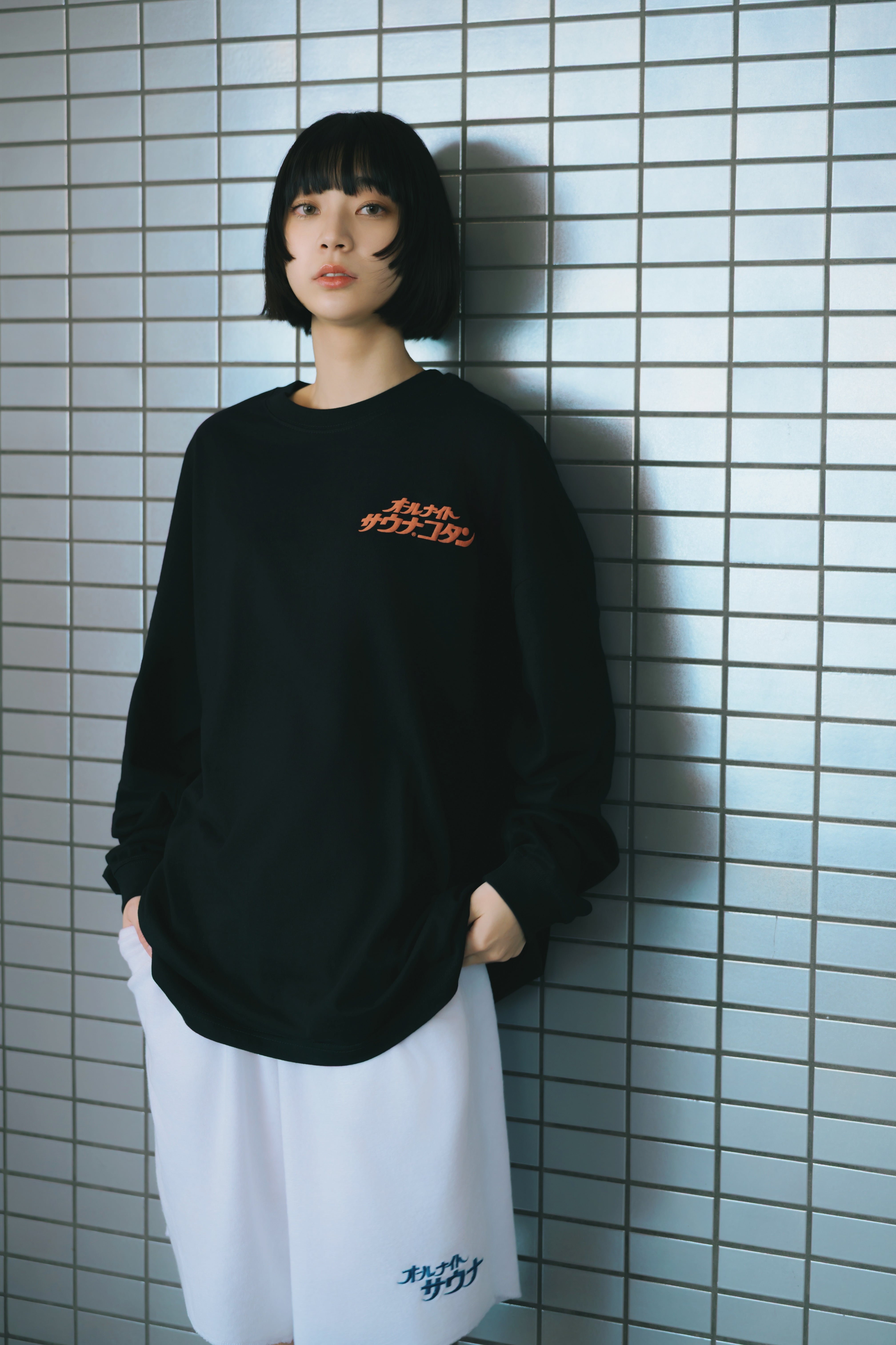 SAUVENIRコラボ】オールナイトサウナTシャツ（長袖ver） | サウナ