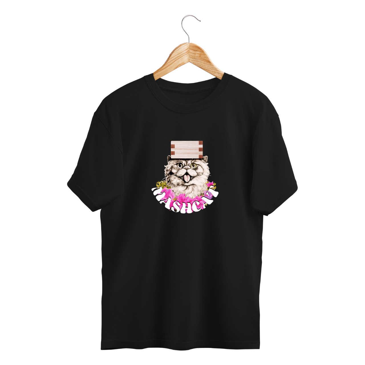 ”MASHCAT” Azalea 【アイロンプリントTシャツ】