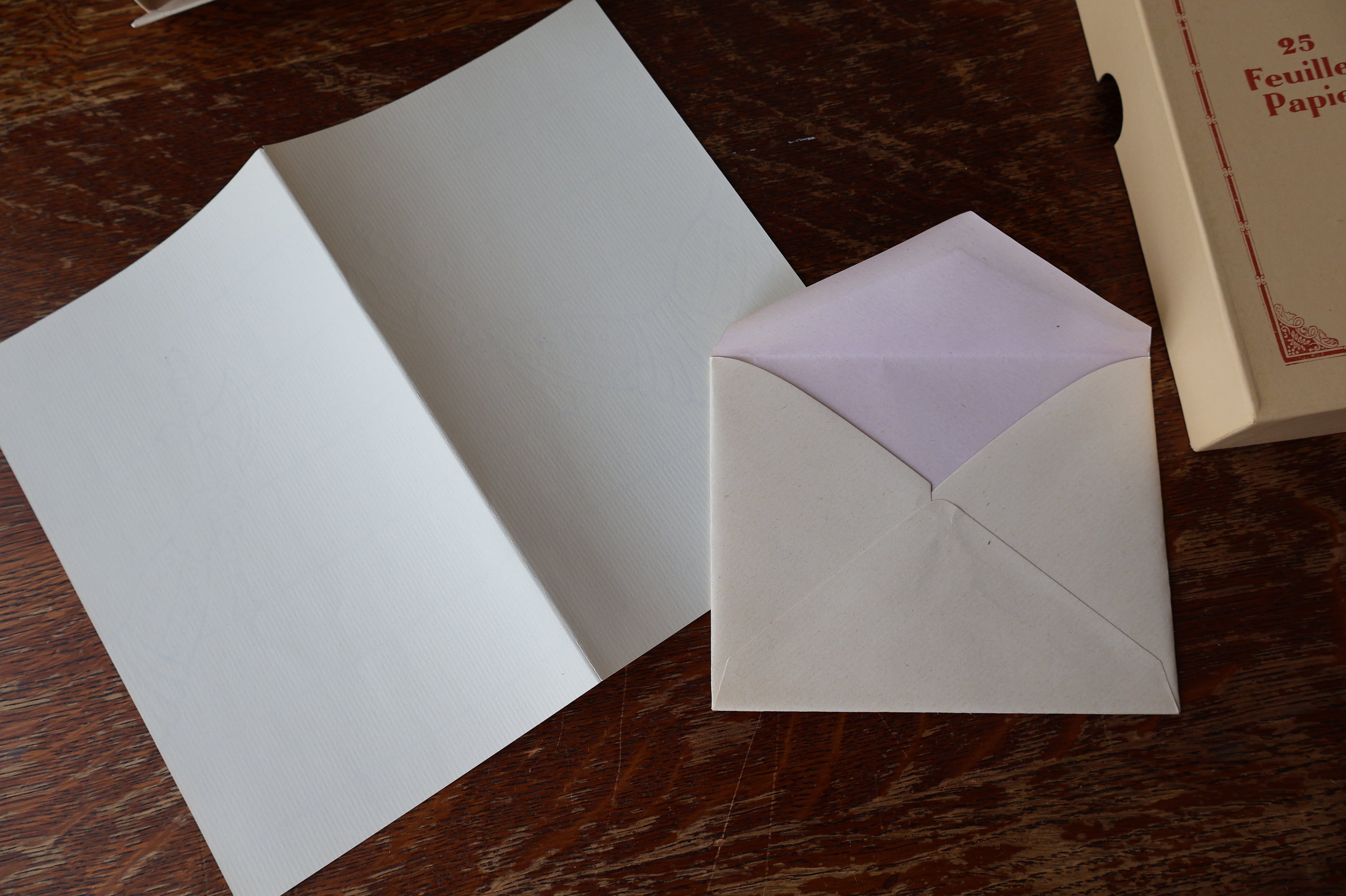 箱入りレターセット・A LA HACHE / vp0295 | Petit Musée | プチミュゼ