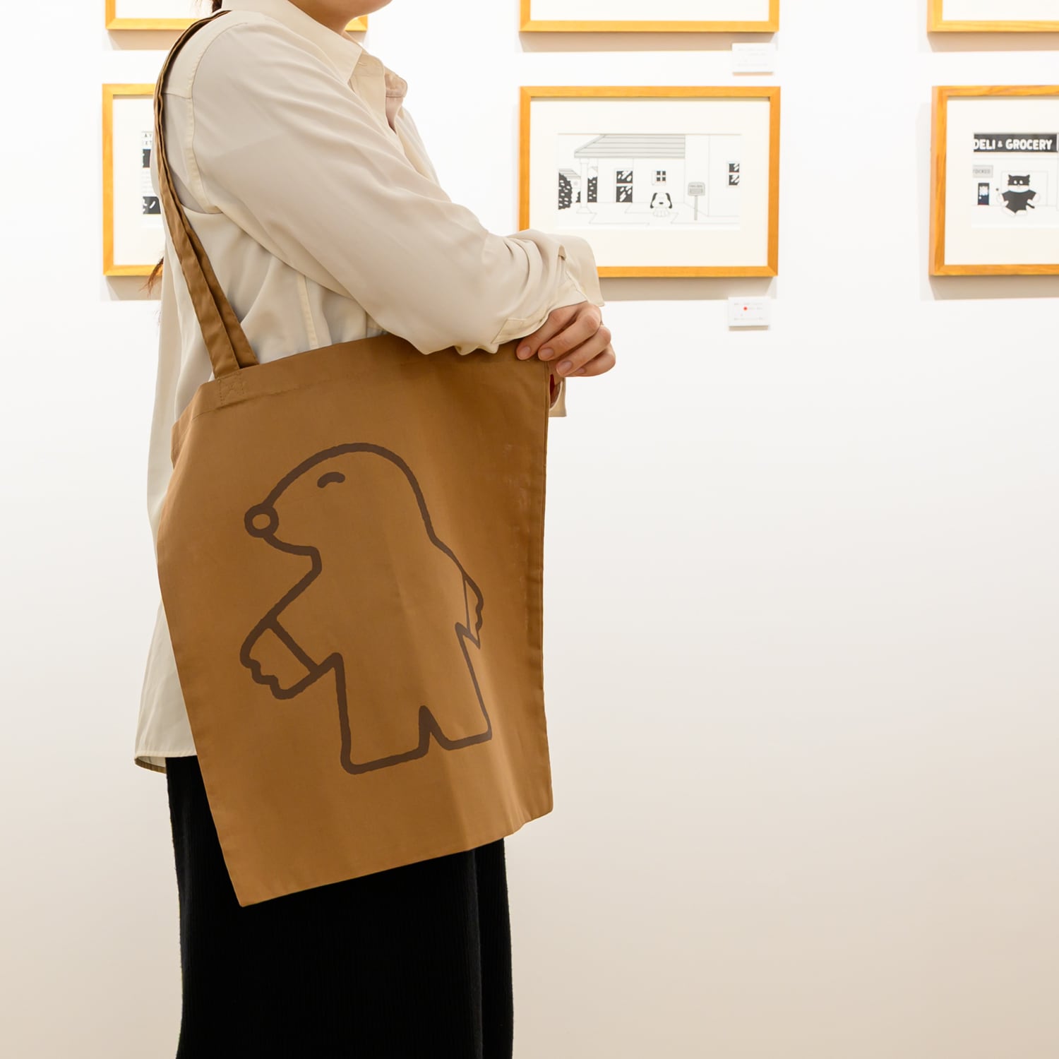 朝野ペコ モグラトートバッグ | TOKYO PiXEL. shop & gallery