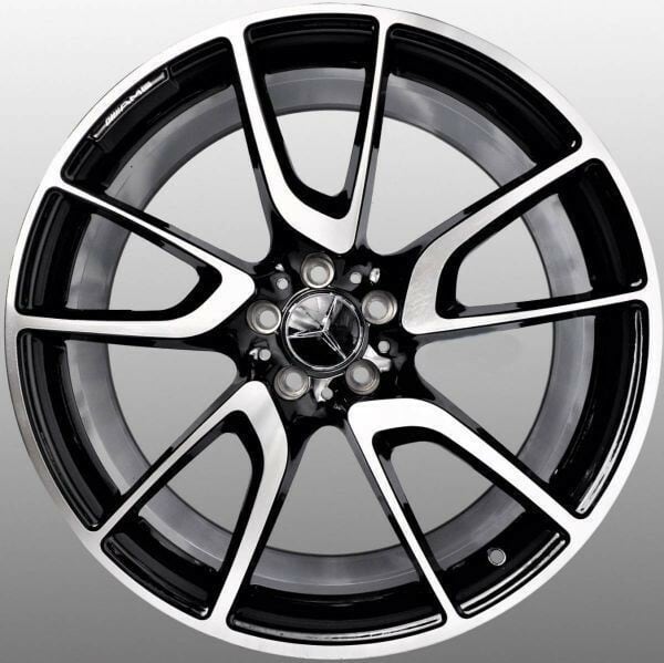 ☆メルセデスベンツ 2018AMG 19インチ ブラックアルミホイール