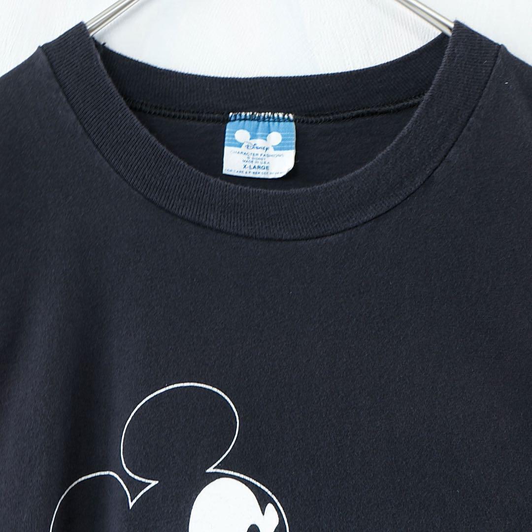 Disney USA製 ディズニー ミッキー Tシャツ シングルステッチ 90s
