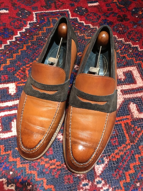 ◎.WILD SMITH LEATHER COIN LOAFER MADE IN ENGLAND/ワイルドスミスレザーコインローファー 2000000031255