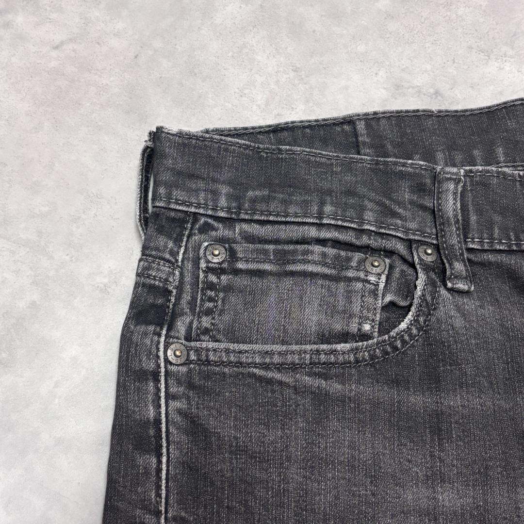 リーバイス569 Levis W36 ブラックデニム 黒 古着 ヒゲ 22122 | fuufu