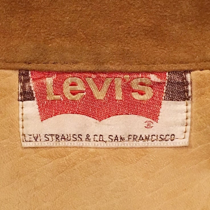 70's / Levi's / 70505 Suede Jacket | ASCENT