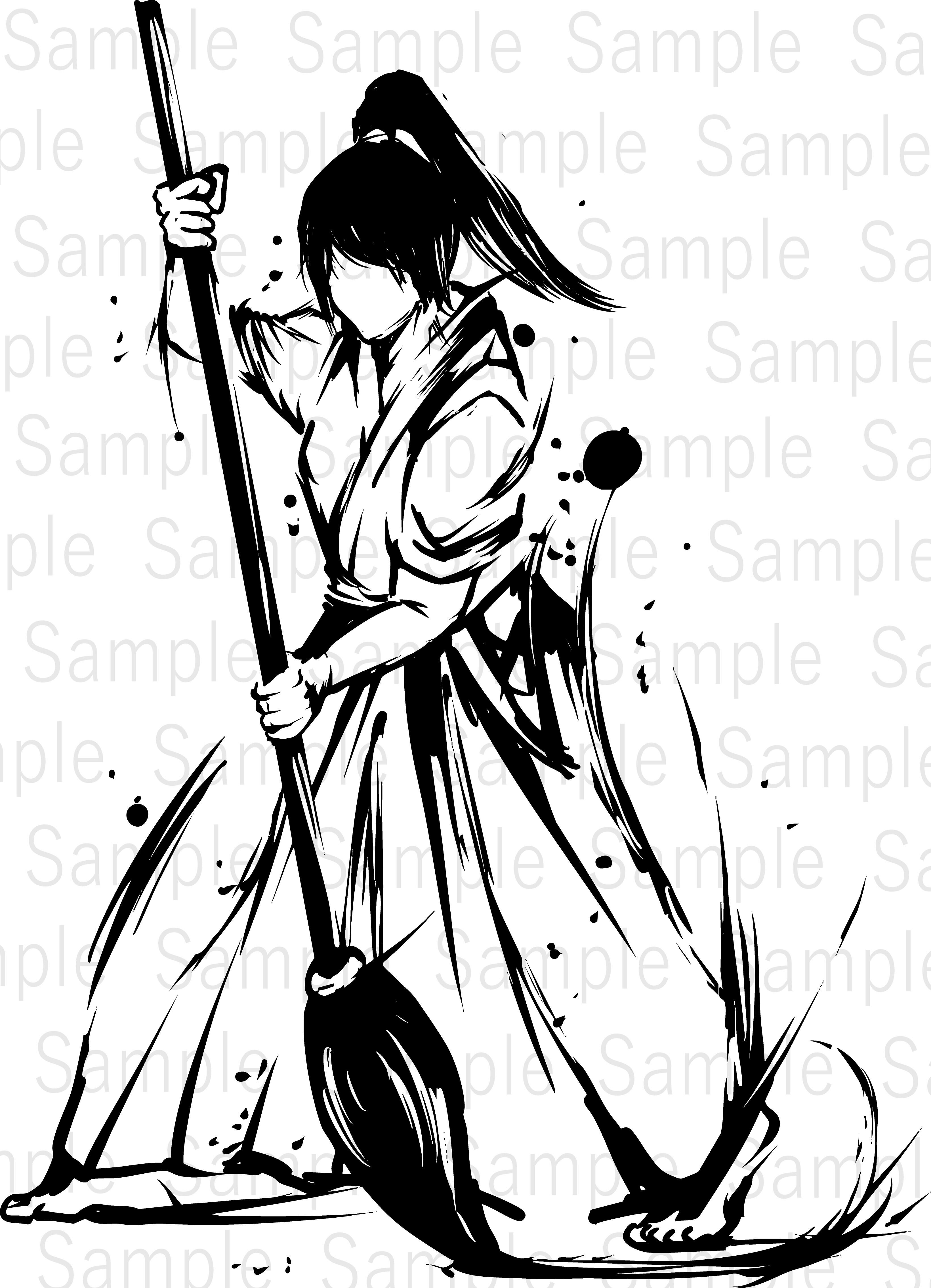 観音様（Kannon Bodhisattva） | デジタル墨絵処（Digital Sumi-e Studio）