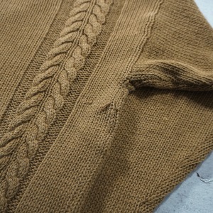 90s OLD GAP Ramie Cotton Tilden sweater L 古着