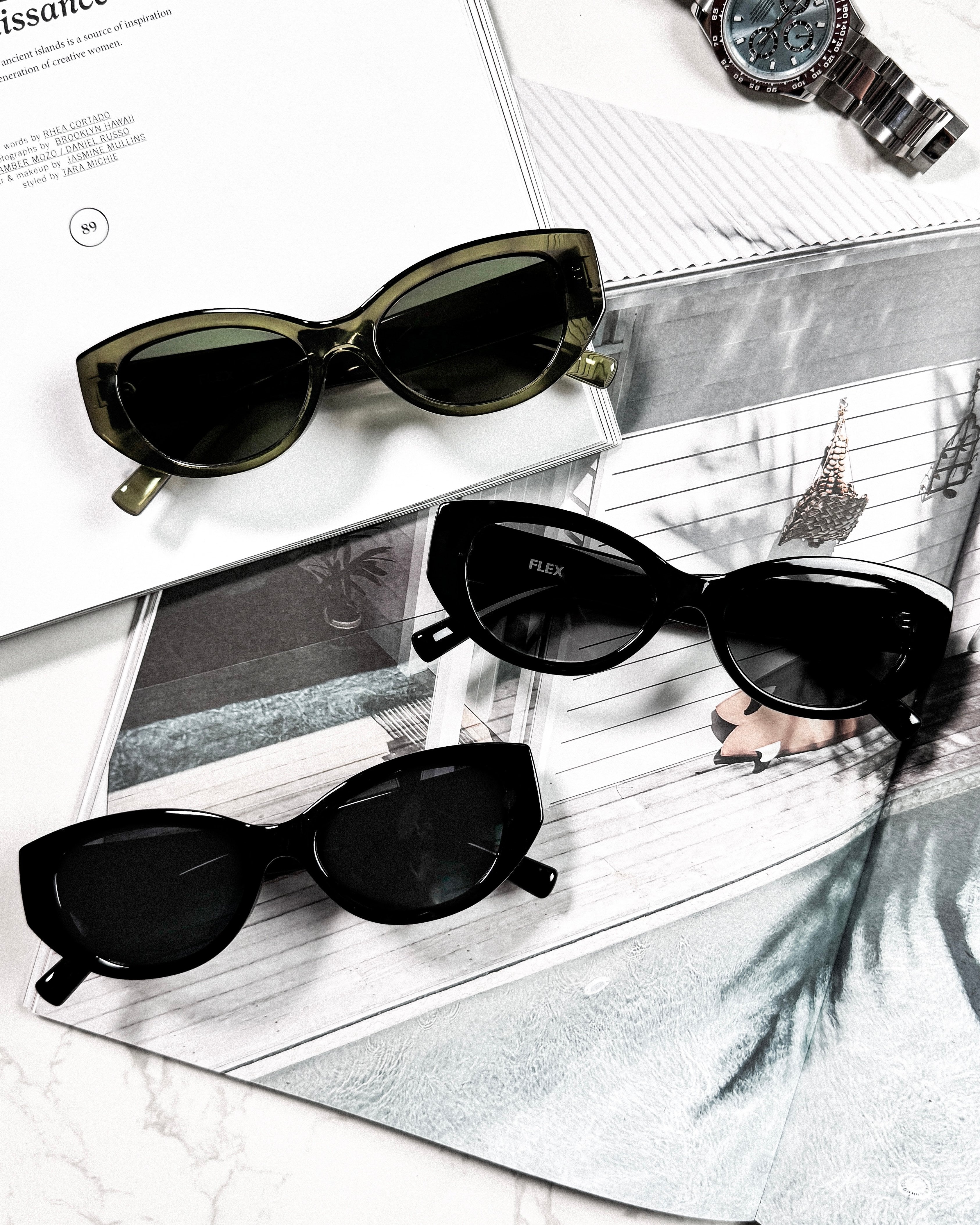 3colors】cateye 4 sunglasses | FLEX公式ショップ / サングラス