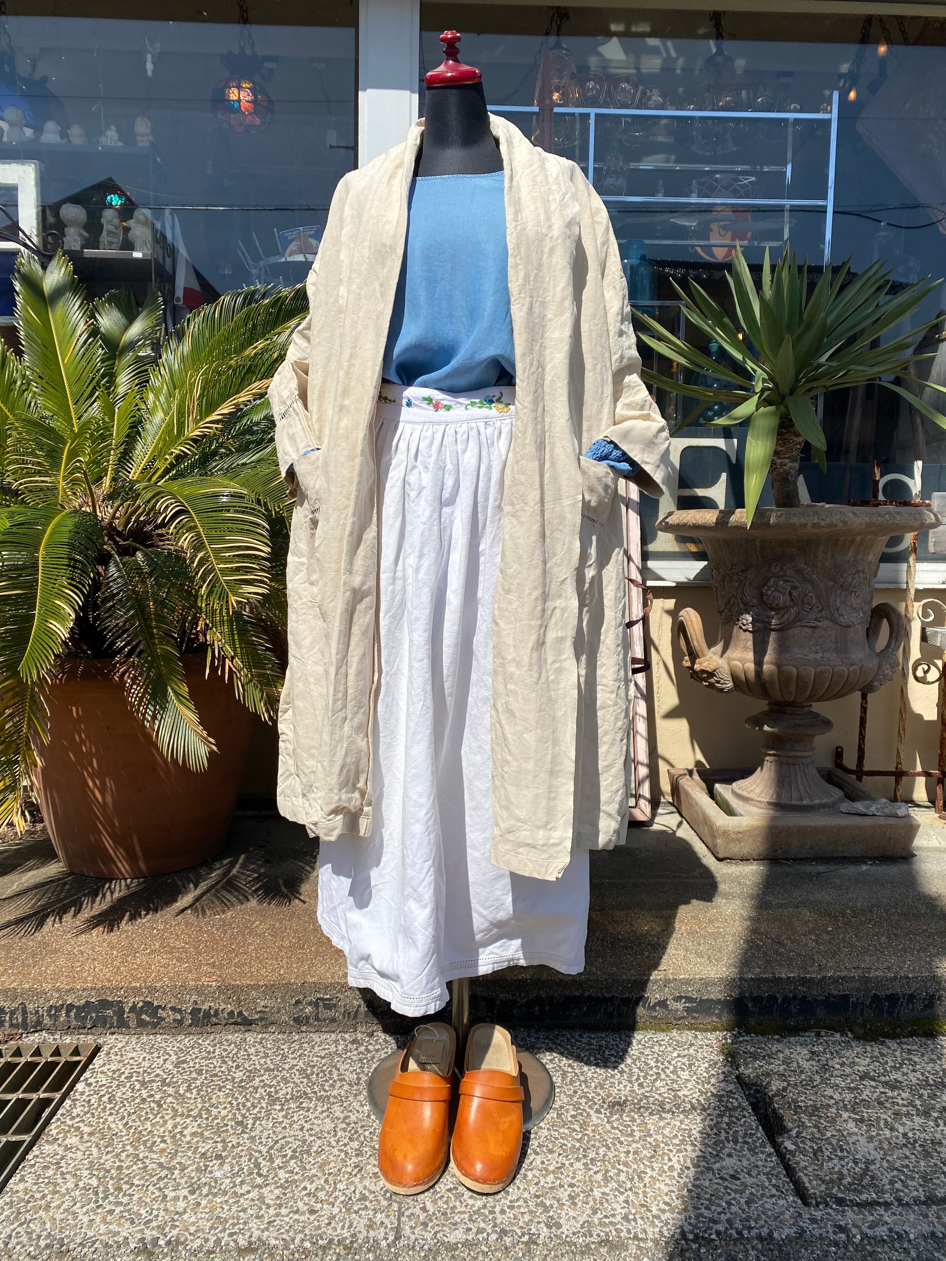 Vintege France Linen Coat