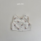 【取寄/韓国直送】LALALAND 26/SM （Baby）イラストノースリーブブラン｜夏服｜韓国子供服