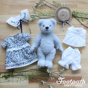 Vsb-0040 Ema Light gray bear set