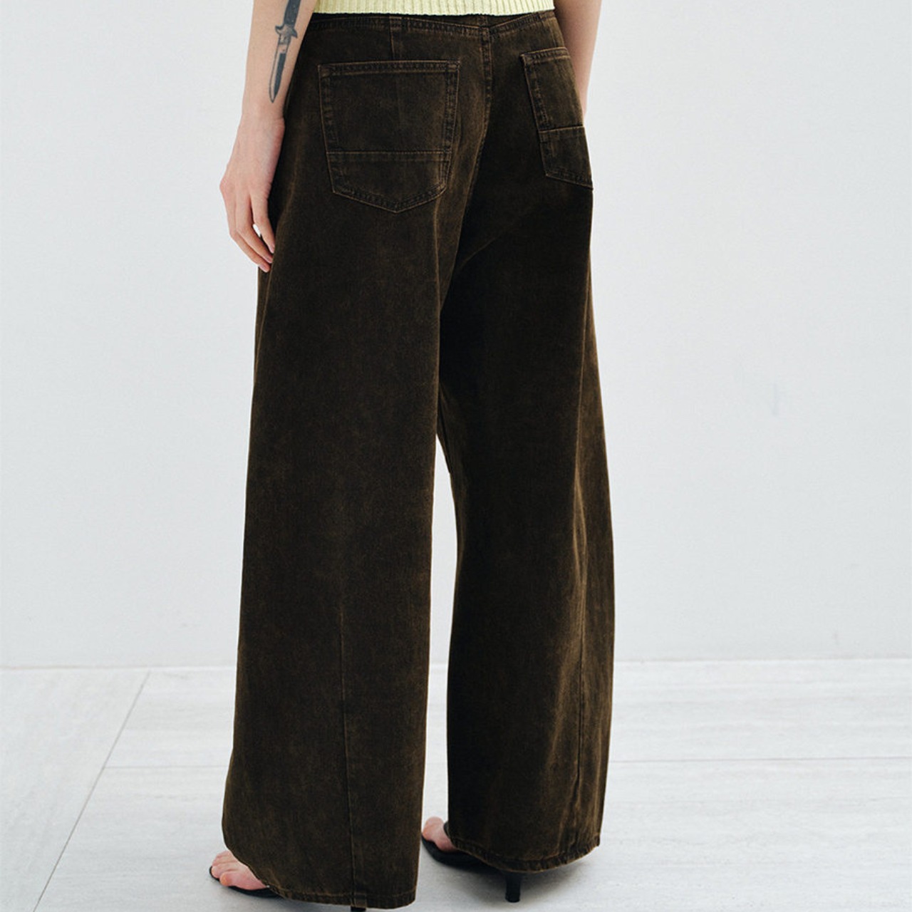 Loose Silhouette Pants 【3color】 T4405