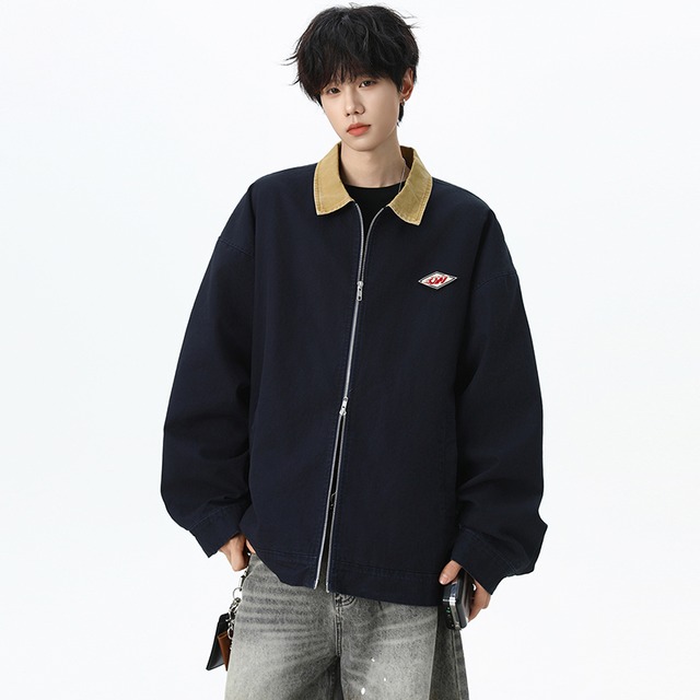 【NANSHIシリーズ】★ジャケット★ 4color アウター 男女兼用 メンズ 合わせやすい 配色 カジュアル