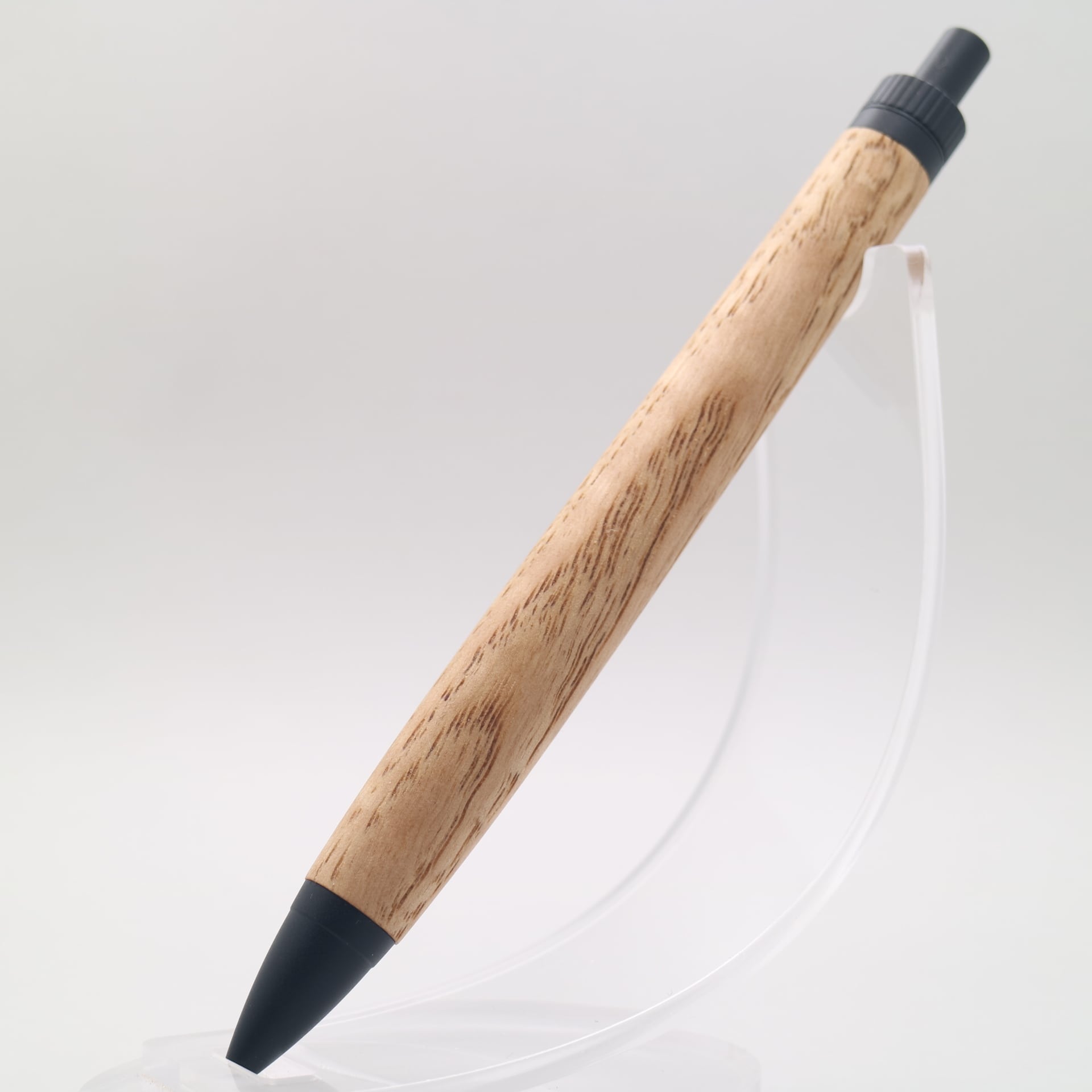 クリ× マットブラック｜木の質感を楽しむ木軸ペン｜250916 ボールペン