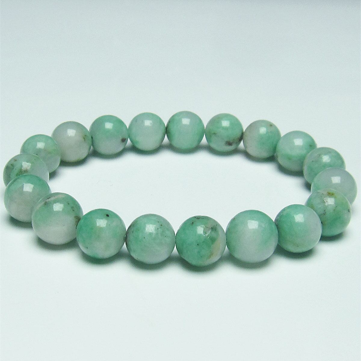 エメラルド ブレスレット 10mm 111-26022