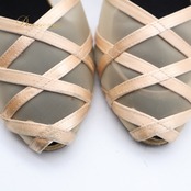 社交ダンス 衣装 シューズ ピンク系 DANCE ROUTE MARS 靴 くつ ヒール オープントゥ レディース メッシュ 上品 光沢 ストラップ ステージ イベント 練習 レッスン ダンス衣装 かわいい