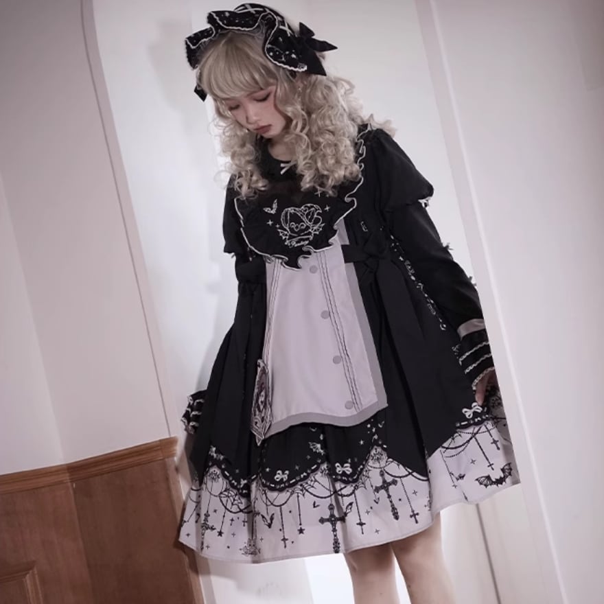 ゴスロリ ヘアバンド 闇カワイイ ダーク 暗黒 ゴシック lolita