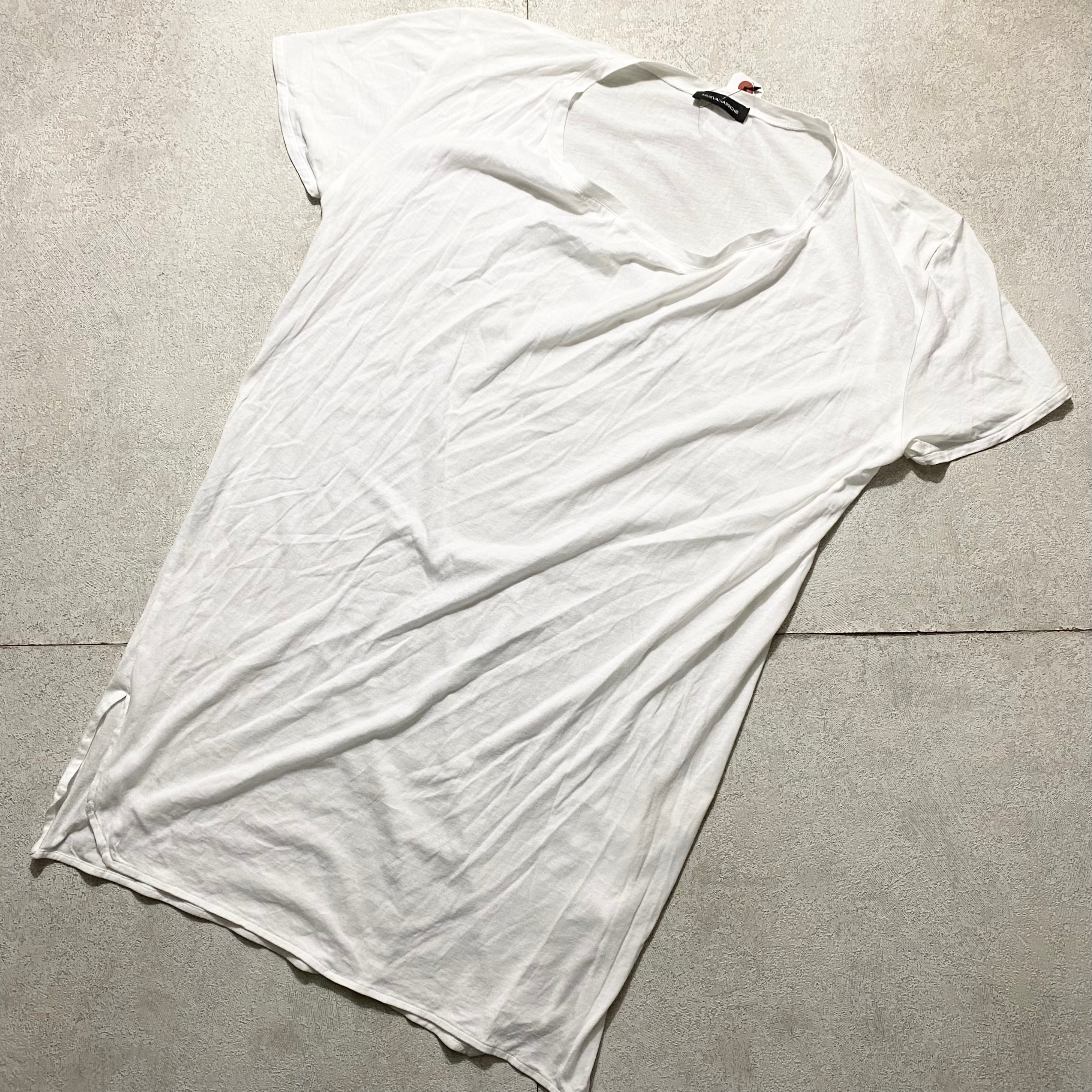 KRIS VAN ASSCHE oversized solid tee | NOIR ONLINE