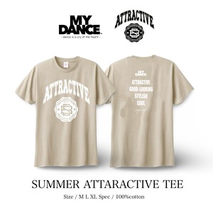 新作summer attractive tee 配送6/10-から