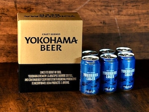 【ヨコビの缶ビール】 横浜ラガー 350ml  6本セット/INDIA PALE LAGER