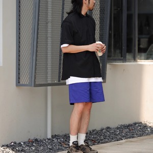 開襟ゆったりシャツ　0696