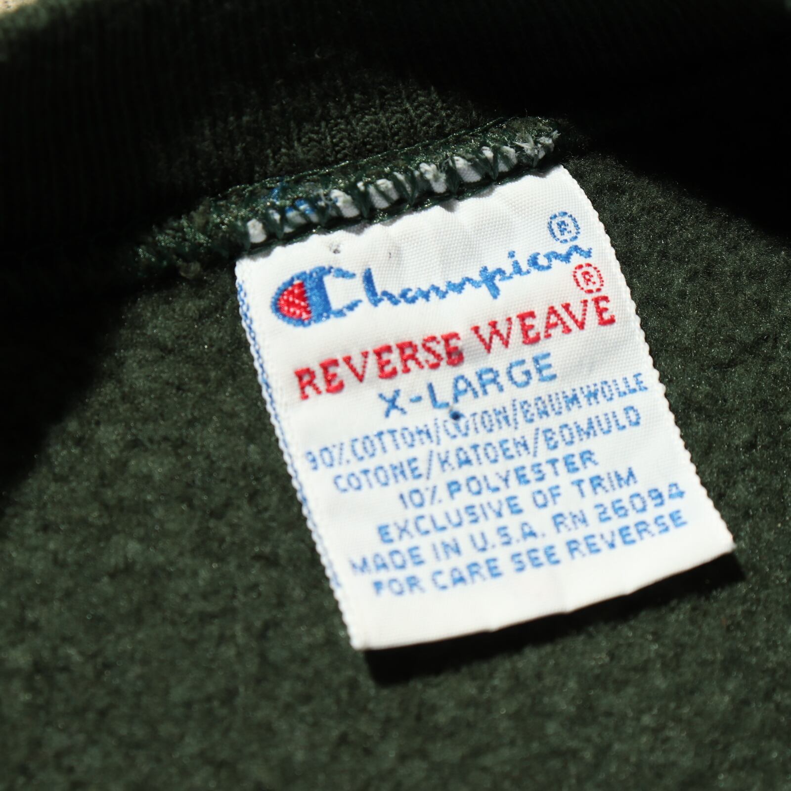 極美品　90s チャンピオンreverse weave x-large usa