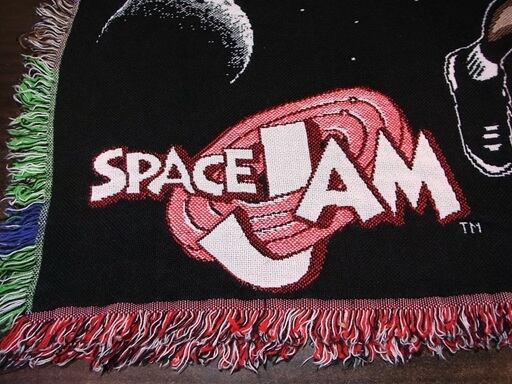 【and】スペースジャム マイケル・ジョーダン ブランケット 90's SPACE JAM スペースジャム JORDAN マイケル ジョーダン