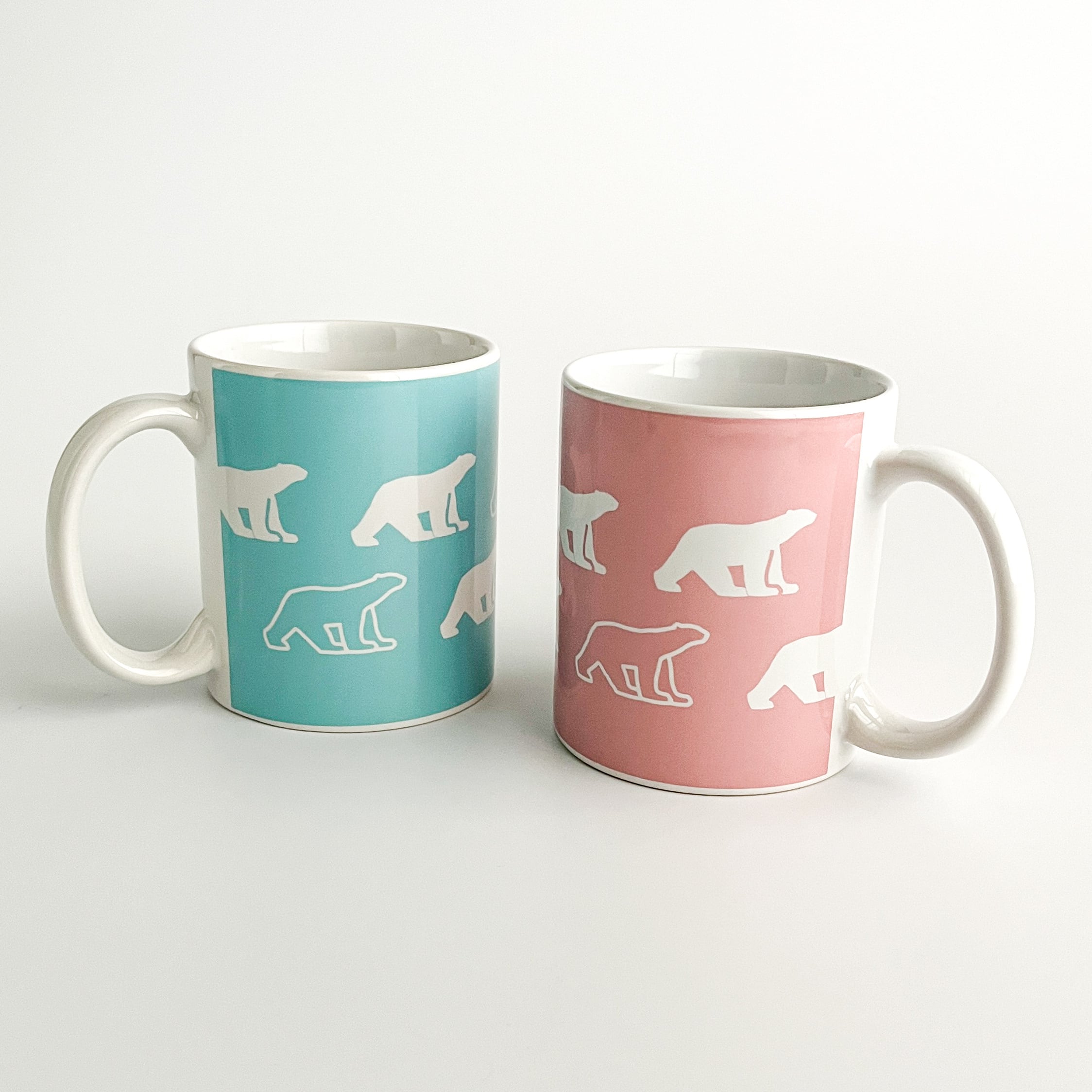 WEB限定】ポンポン マグカップ シロクマイメージ ピンク | hmm, by